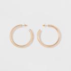 Target Thick Hoop Earrings - A New Day Gold