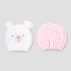 Baby Girls' Mittens - Just One You Made By Carter's Pink One Size, Girl's, White Pink
