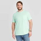 Men's Tall Standard Fit Short Sleeve Pocket Crew Neck T-shirt - Goodfellow & Co Green