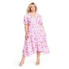 Women's Plus Size Audrey Handkerchief Hem Dress - Loveshackfancy For Target