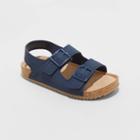 Toddler Boys' Ethan Sandals - Cat & Jack Navy