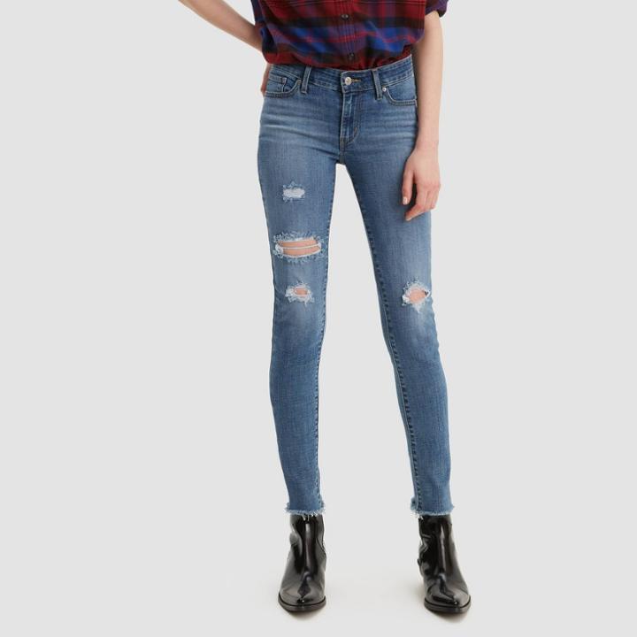 Levi's Women's 711 Skinny Jeans - Hawaii Blue