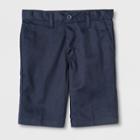Dickies Boys' Slim Fit Flat Front Shorts - Dark Navy 20, Boy's, Dark Blue