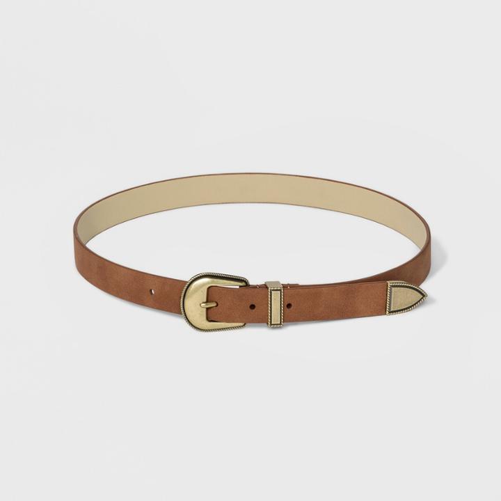 Women's 25mm Western Belt - Universal Thread Cognac