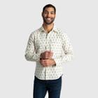Men's United By Blue Natural Chambray Long Sleeve Button-down Shirt - Bone White