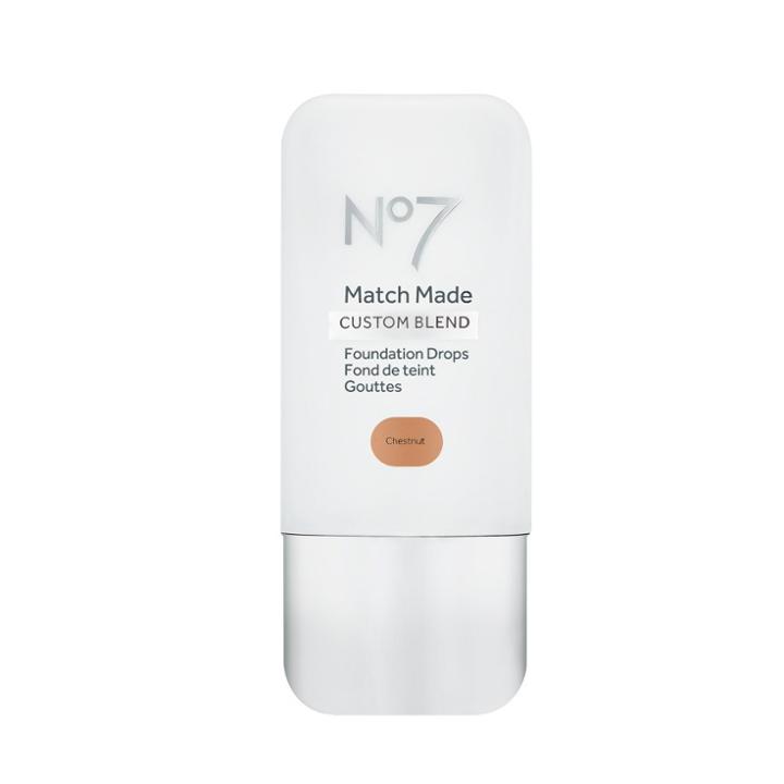 No7 Match Made Foundation Drops Chestnut (brown)