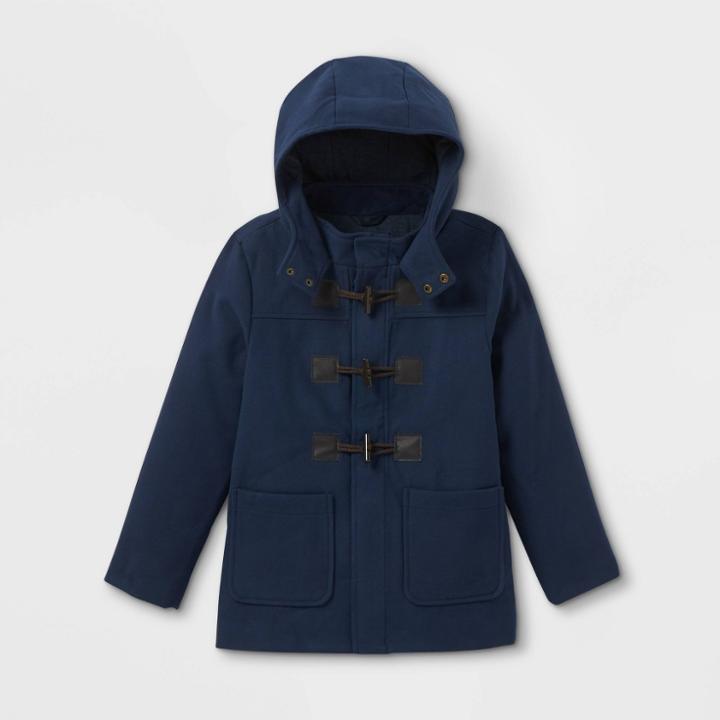Boys' Duffel Jacket - Cat & Jack Navy