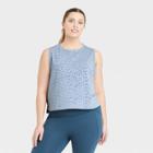 Women's Plus Size Crop Active Tank Top - All In Motion