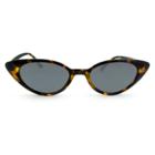 Target Women's Cateye Sunglasses With Smoke Lenses - A New Day Brown