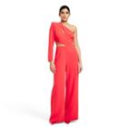 Women's One Shoulder Cut-out Jumpsuit - Sergio Hudson X Target Red Xxs