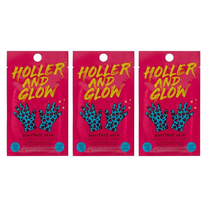 Holler And Glow Purrfect Skin Hand Masks