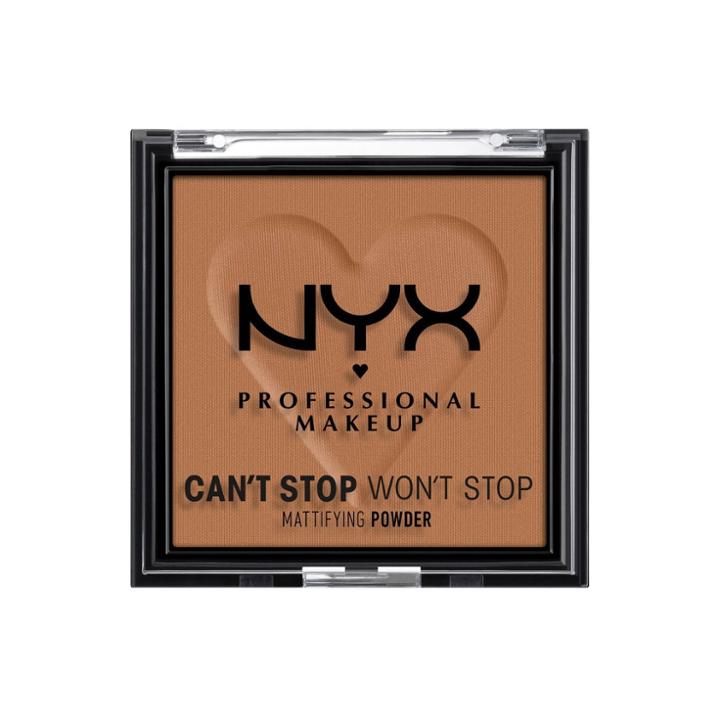 Nyx Professional Makeup Can't Stop Won't Stop Mattifying Pressed Powder - 08