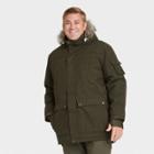 Men's Parka Jacket - All In Motion Olive Green Heather