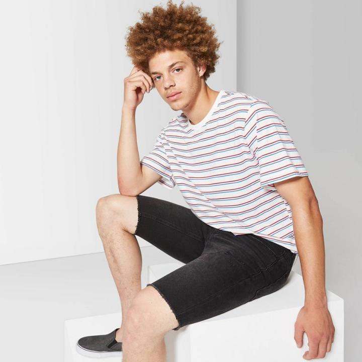 Men's 11.5 Mid-rise Jean Shorts - Original Use Black