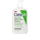Cerave Face Wash, Hydrating Cream-to-foam Cleanser & Makeup Remover With Hyaluronic Acid