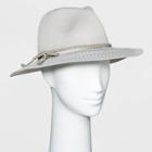 Women's Knit Fedora Hat - A New Day Ivory
