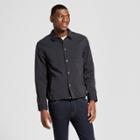 Men's Standard Fit Military Coach Jacket - Goodfellow & Co Deep Charcoal