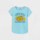 Girls' Mr. Men & Little Miss Sunshine Short Sleeve Graphic T-shirt - Blue