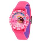 Girls' Disney Doc Mcstuffins, Lambie Pink Plastic Time Teacher Watch - Pink