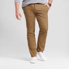 Men's Tall Slim Fit Hennepin Chino Pants - Goodfellow & Co Dapper Brown