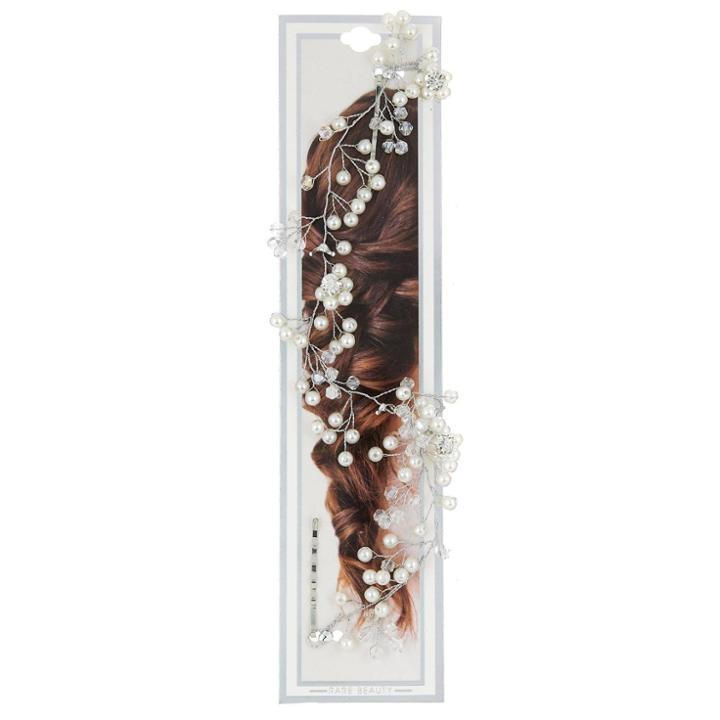 Rare Beauty Long Pearl Branch Hair Decoration