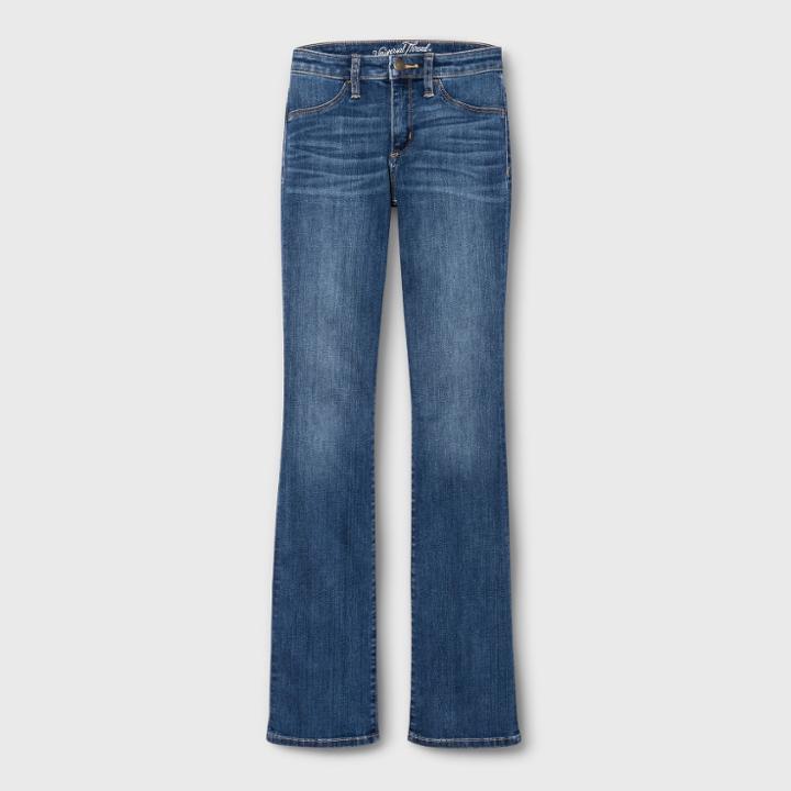 Women's Adaptive Bootcut Jeans - Universal Thread Medium Wash