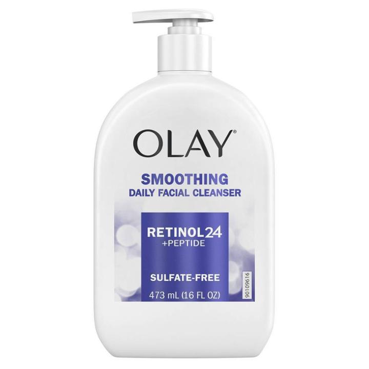 Olay Retinol 24 + Peptide Smoothing And Sulfate-free Face Wash