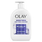 Olay Retinol 24 + Peptide Smoothing And Sulfate-free Face Wash