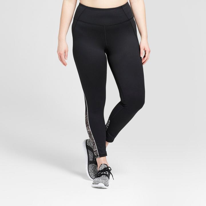 Women's Plus Size Freedom Tropical Printed Mid-rise Leggings - C9 Champion Neutral