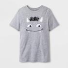 Kids' Goblin Graphic T-shirt - Cat & Jack Heather Gray