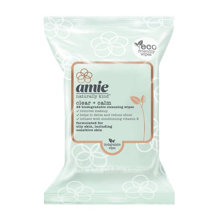 Amie Clear & Calm Cleansing Cloths - Green