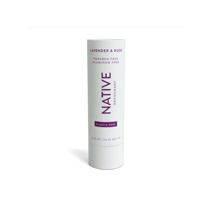 Native Plastic Free Lavender & Rose Deodorant For Women