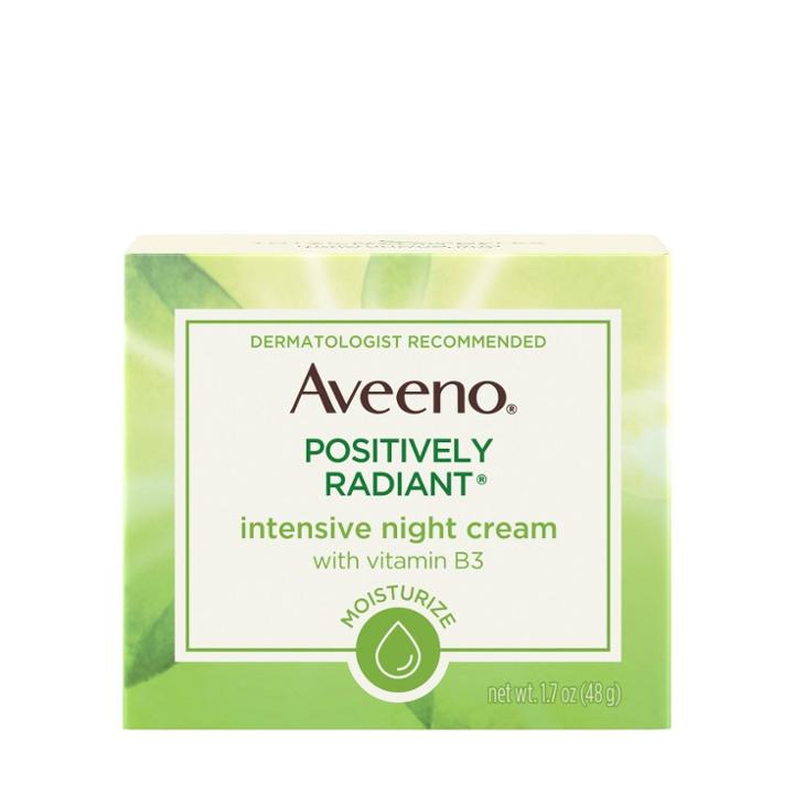 Target Aveeno Positively Radiant Intensive Night Cream With Vitamin B3