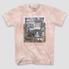 Men's Disney Alice In Wonderland Short Sleeve Graphic T-shirt - Pink