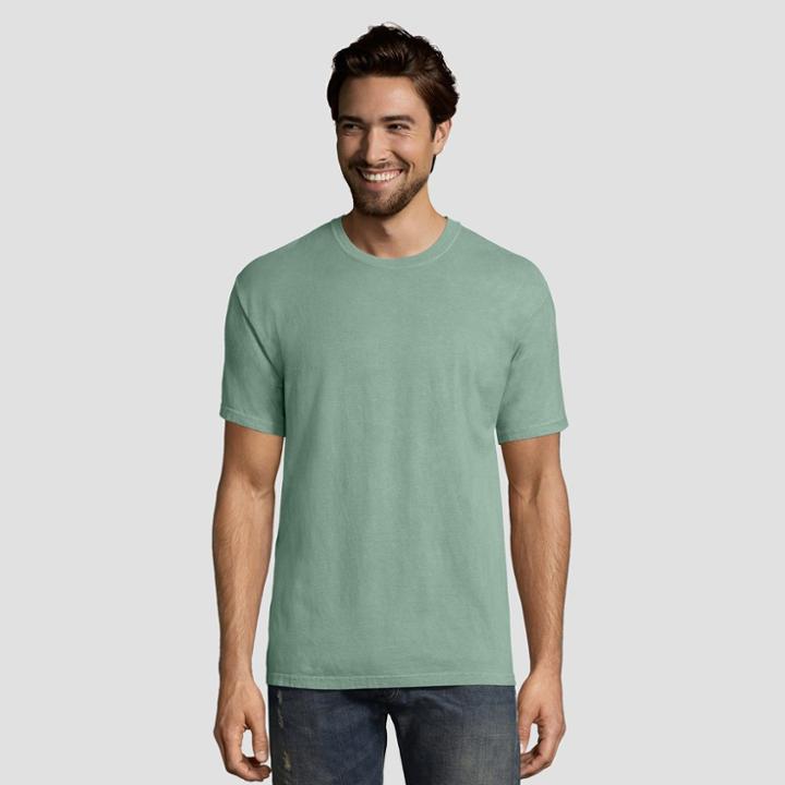 Hanes 1901 Men's Big & Tall Short Sleeve T-shirt - Cypress