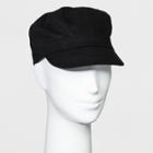 Women's Twill Engineer Captain Cadet Hat - Universal Thread Black