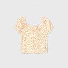 Girls' Short Sleeve Ribbed T-shirt - Art Class Yellow