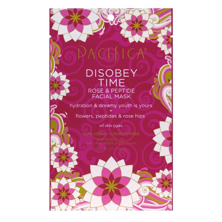 Pacifica Disobey Time Rose And Peptide Face Mask