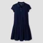 Girls' Tennis Shirt Dress - Cat & Jack Navy