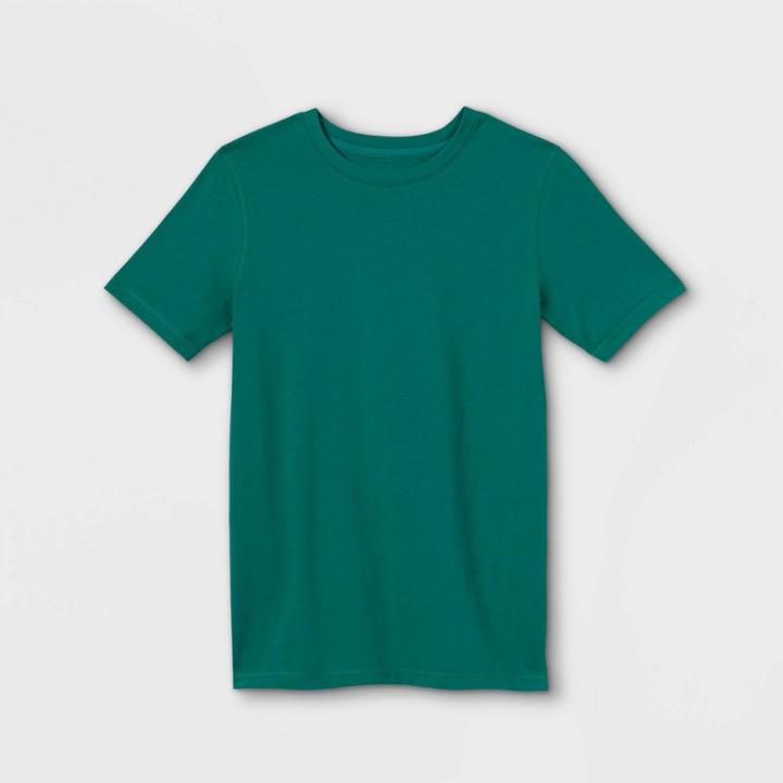 Boys' Short Sleeve T-shirt - All In Motion Green