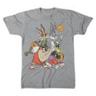 Men's Looney Tunes Space Jam T-shirt - Heather Gray