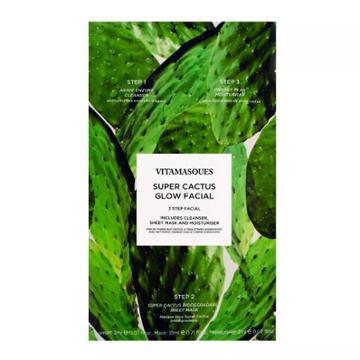Vitamasques 3-step Facial Mask - Cactus