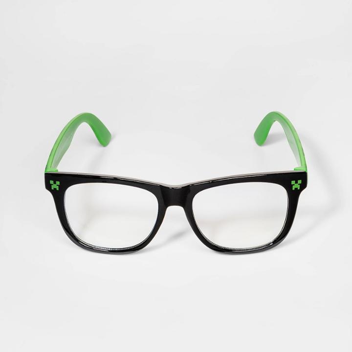 Boys' Minecraft Blue Light Sunglasses - Green