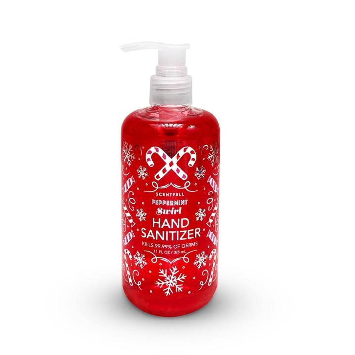 Scentfull Hand Sanitizer Peppermint Swirl