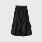 Women's Wrap Midi Skirt - Who What Wear Black