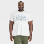 Men's Big & Tall Short Sleeve Graphic T-shirt - Goodfellow & Co White