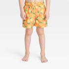 Baby Boys' Pineapple Swim Shorts - Cat & Jack Orange