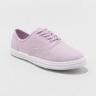 Women's Emilee Lace Up Canvas Sneakers - Wild Fable Lavender (purple)