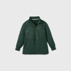 Women's Plus Size Hybrid Puffer Jacket - All In Motion Dark Green