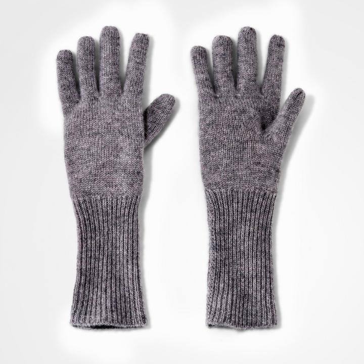 Women's Cashmere Tech Touch Gloves - A New Day Gray